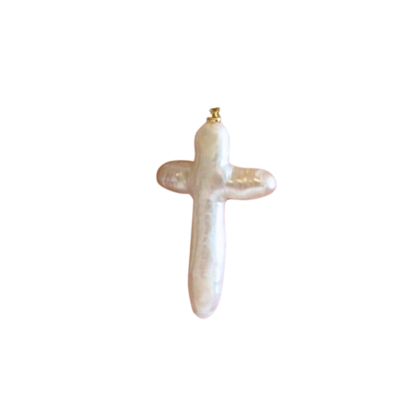 Fresh Water Pearl Cross