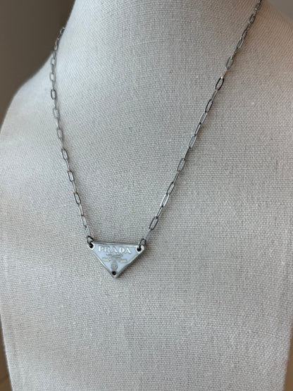 Mini Designer Triangle Necklace