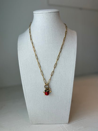 Teacher’s Apple + Star Charm Keeper