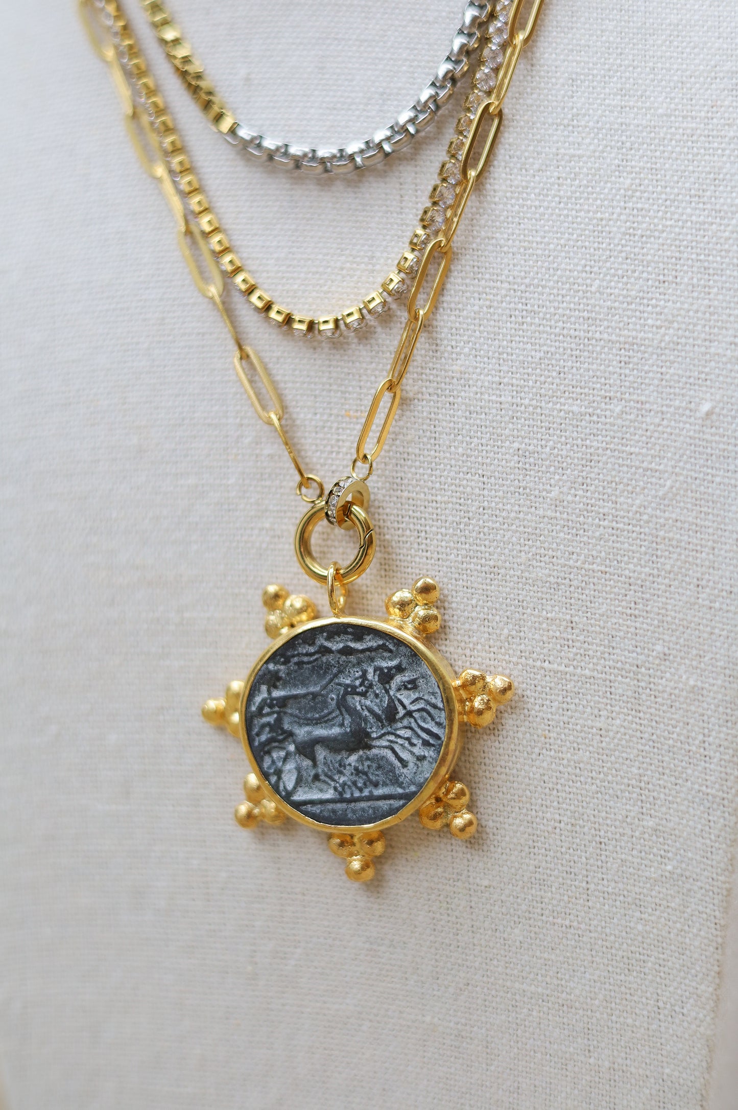 Vintage Tennis Necklace