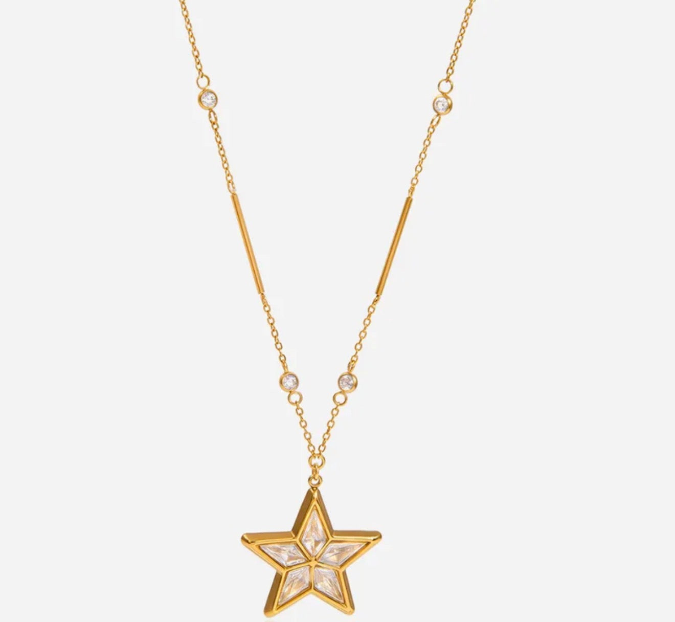 Star Stoned Necklace