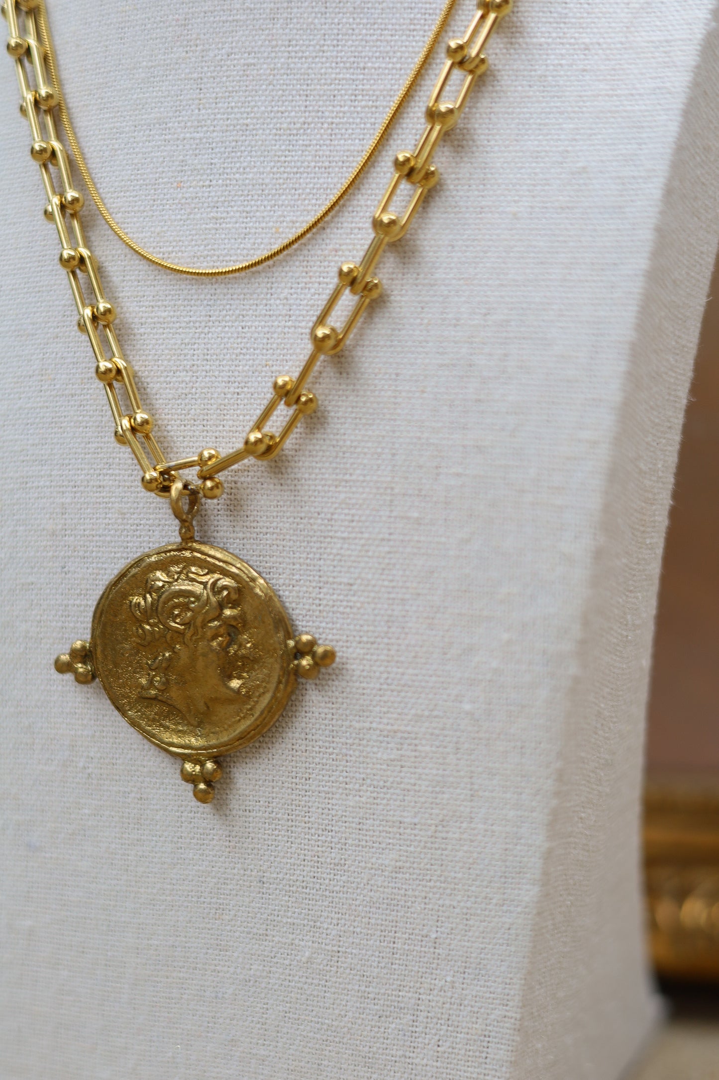 Vintage Coin Necklace