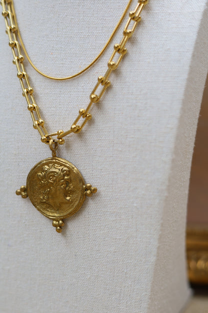 Vintage Coin Necklace
