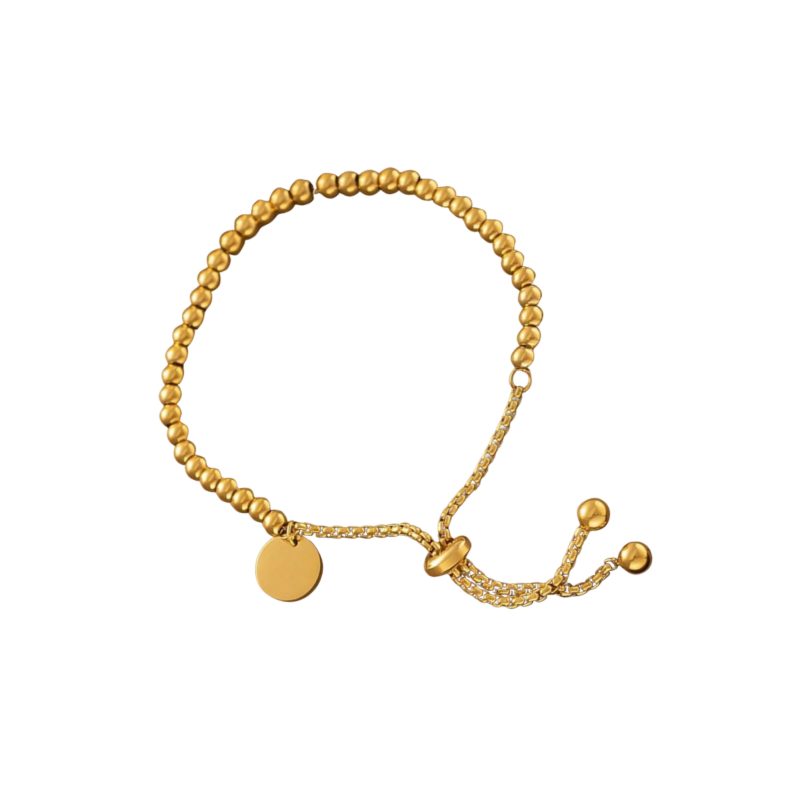 Beaded Drawstring Bracelet