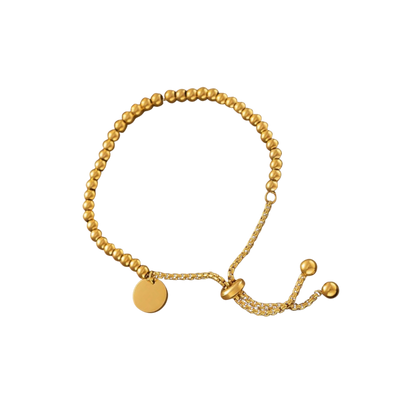 Beaded Drawstring Bracelet