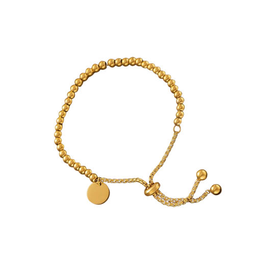 Beaded Drawstring Bracelet