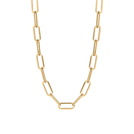 Jumbo Paperclip Necklace