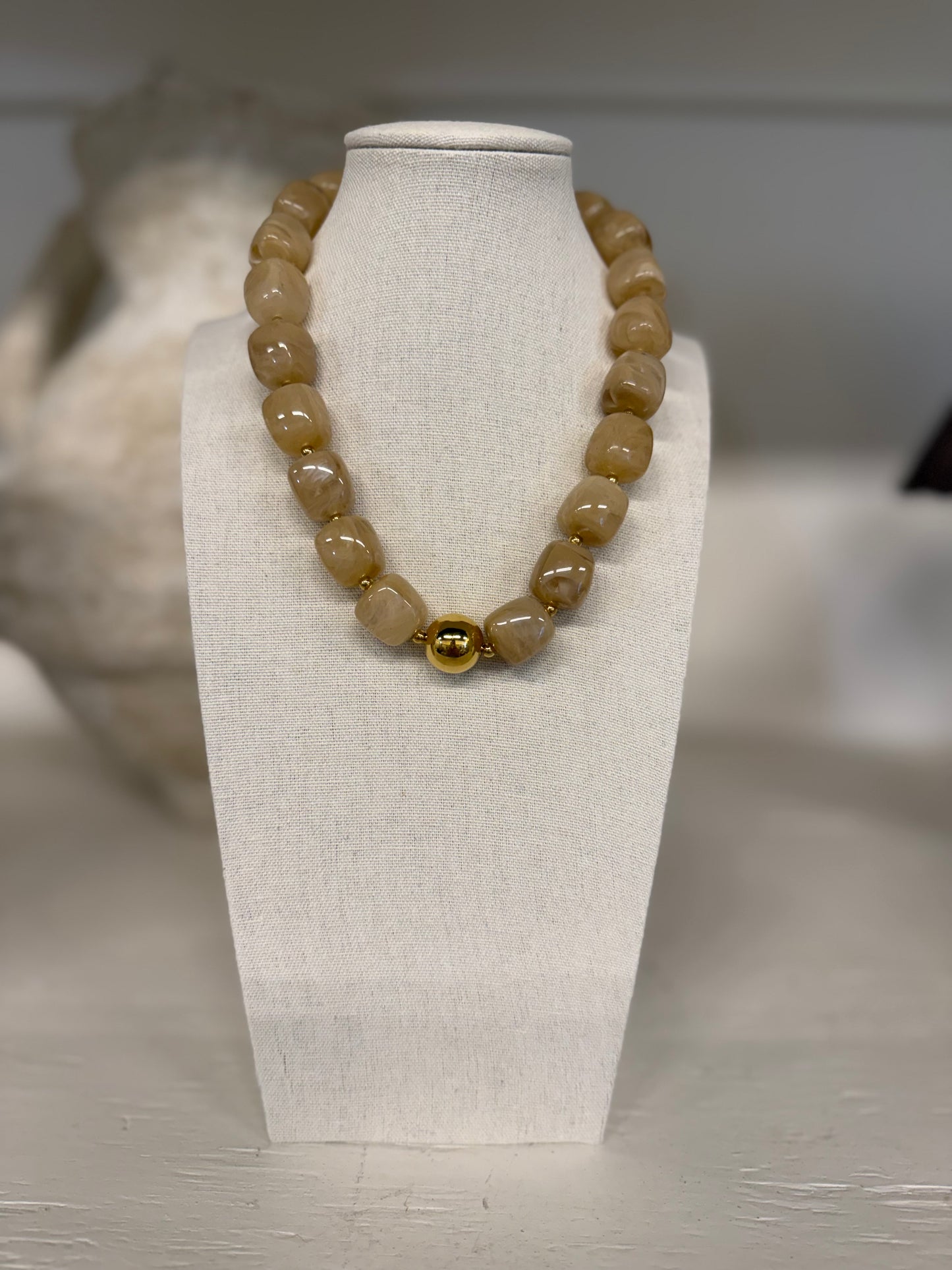 Chunky Beaded Necklace