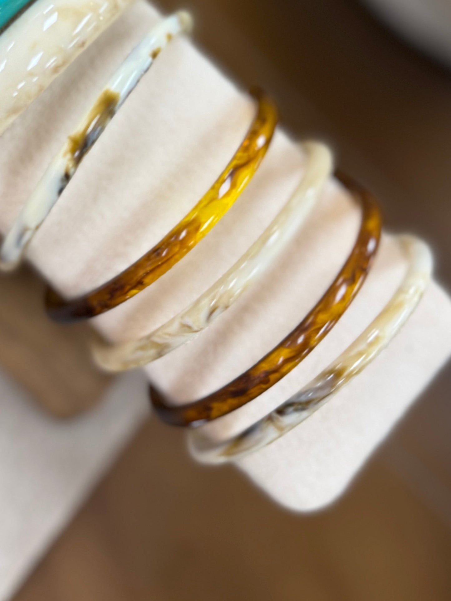 Acrylic bangles - PREORDER