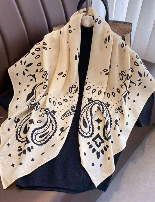 Oversized Bandana Scarf