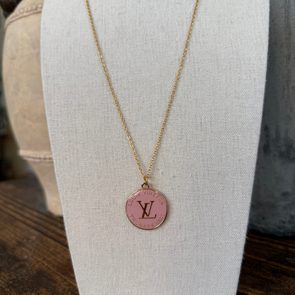 Round Designer Pendant Necklace
