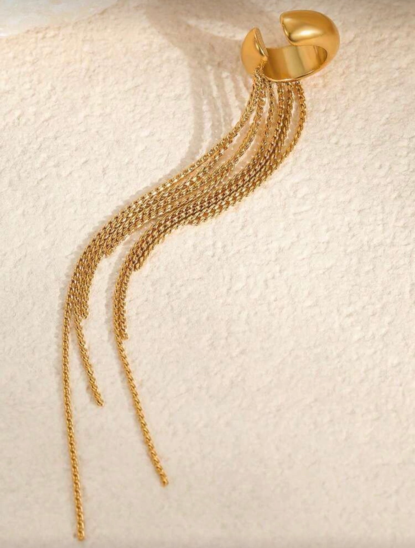 Waterfall Ear Cuff