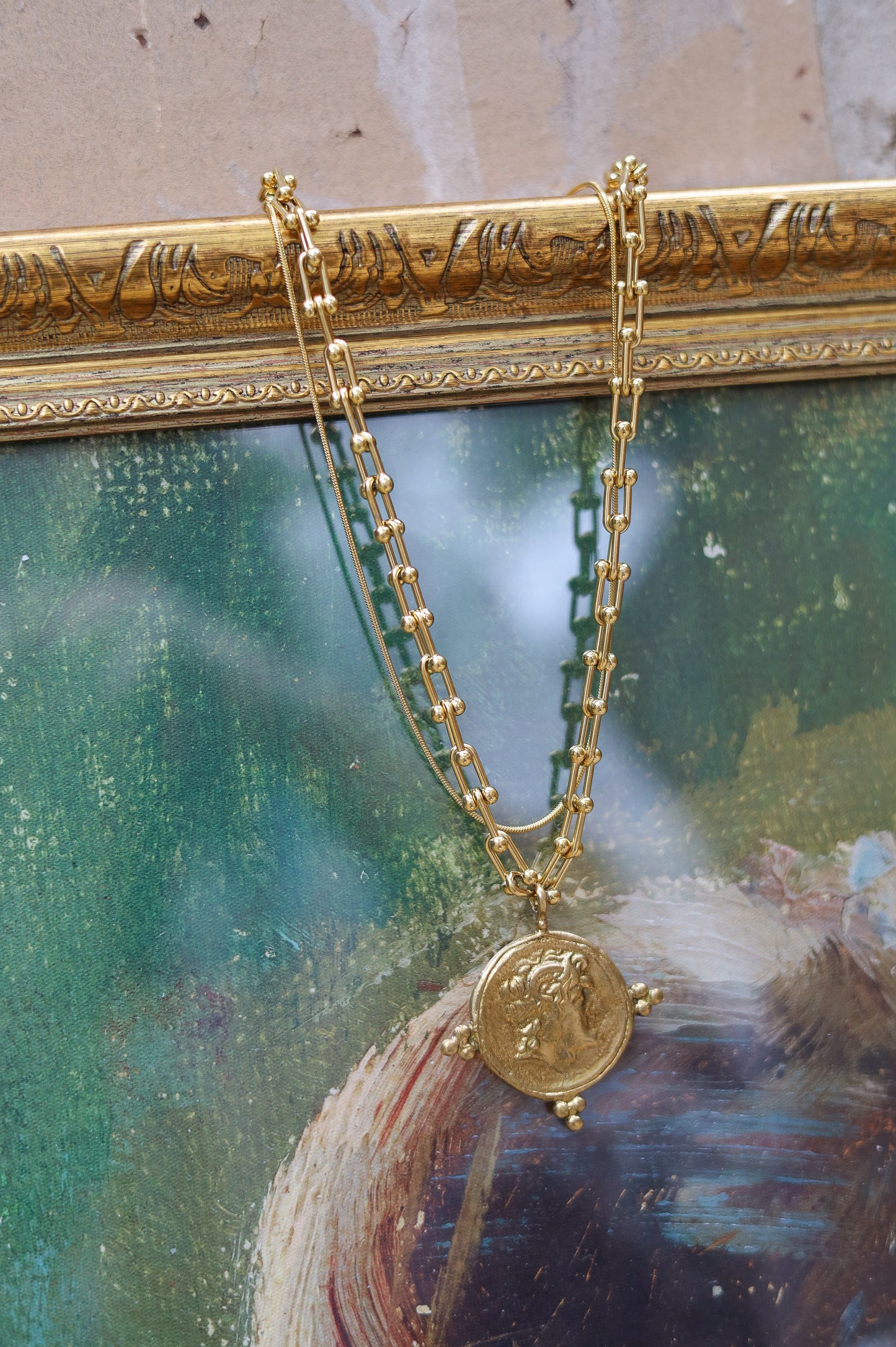 Vintage Coin Necklace