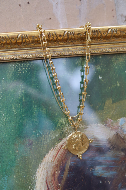 Vintage Coin Necklace