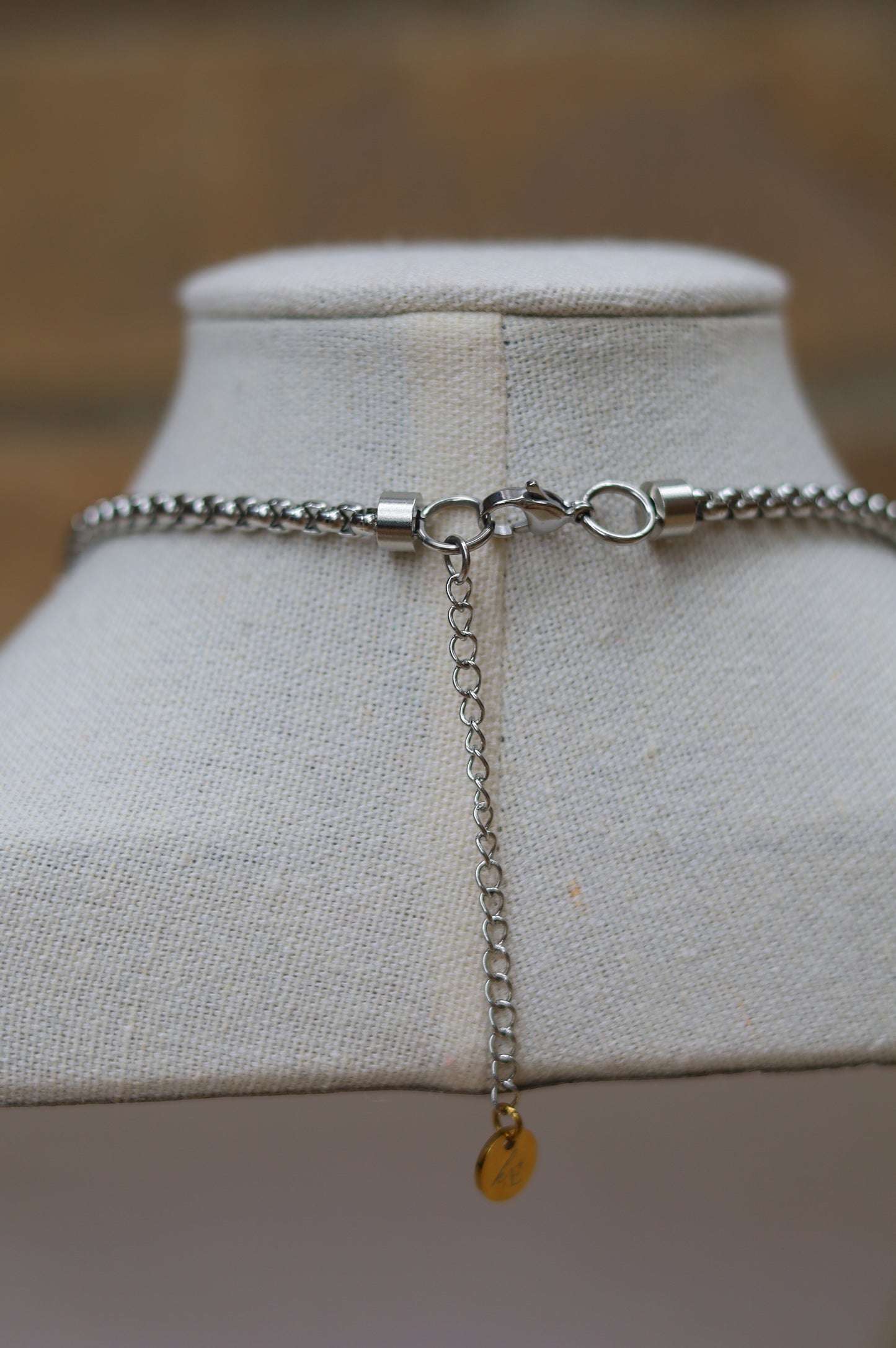 Vintage Two-Toned Sunburst Coin Necklace