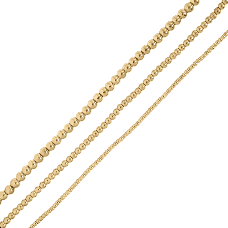 Gold Beaded Necklace