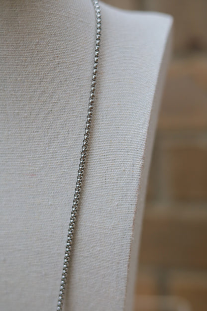 Vintage Two-Toned Coin Necklace