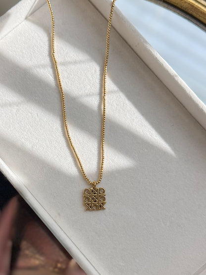 X’s & O’s Beaded Necklace