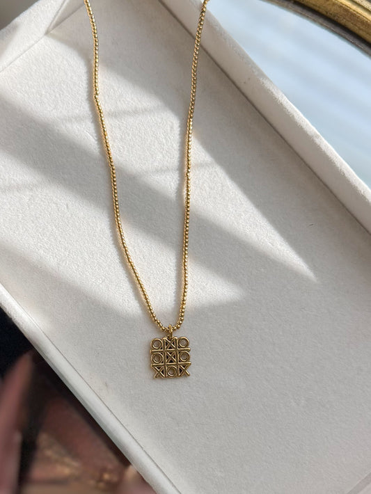 X’s & O’s Beaded Necklace