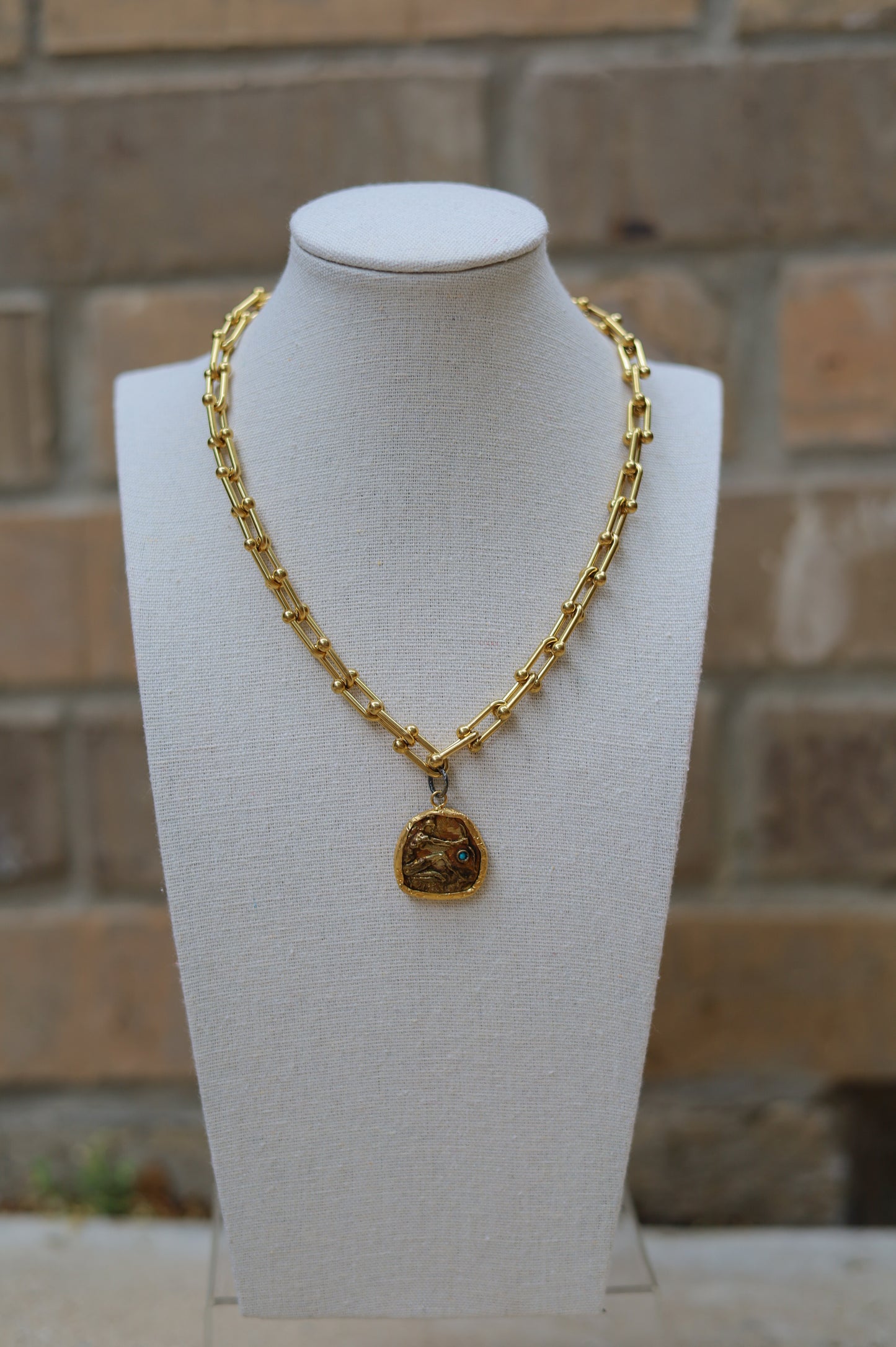 Vintage Rustic Coin Ballin’ Necklace