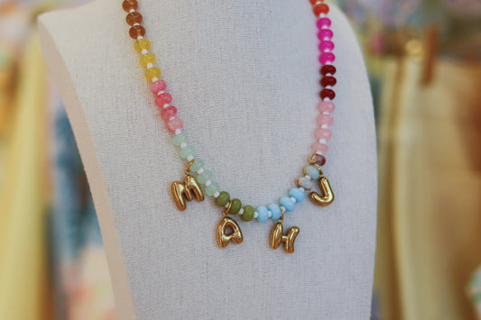 MAHJ Beaded Choker