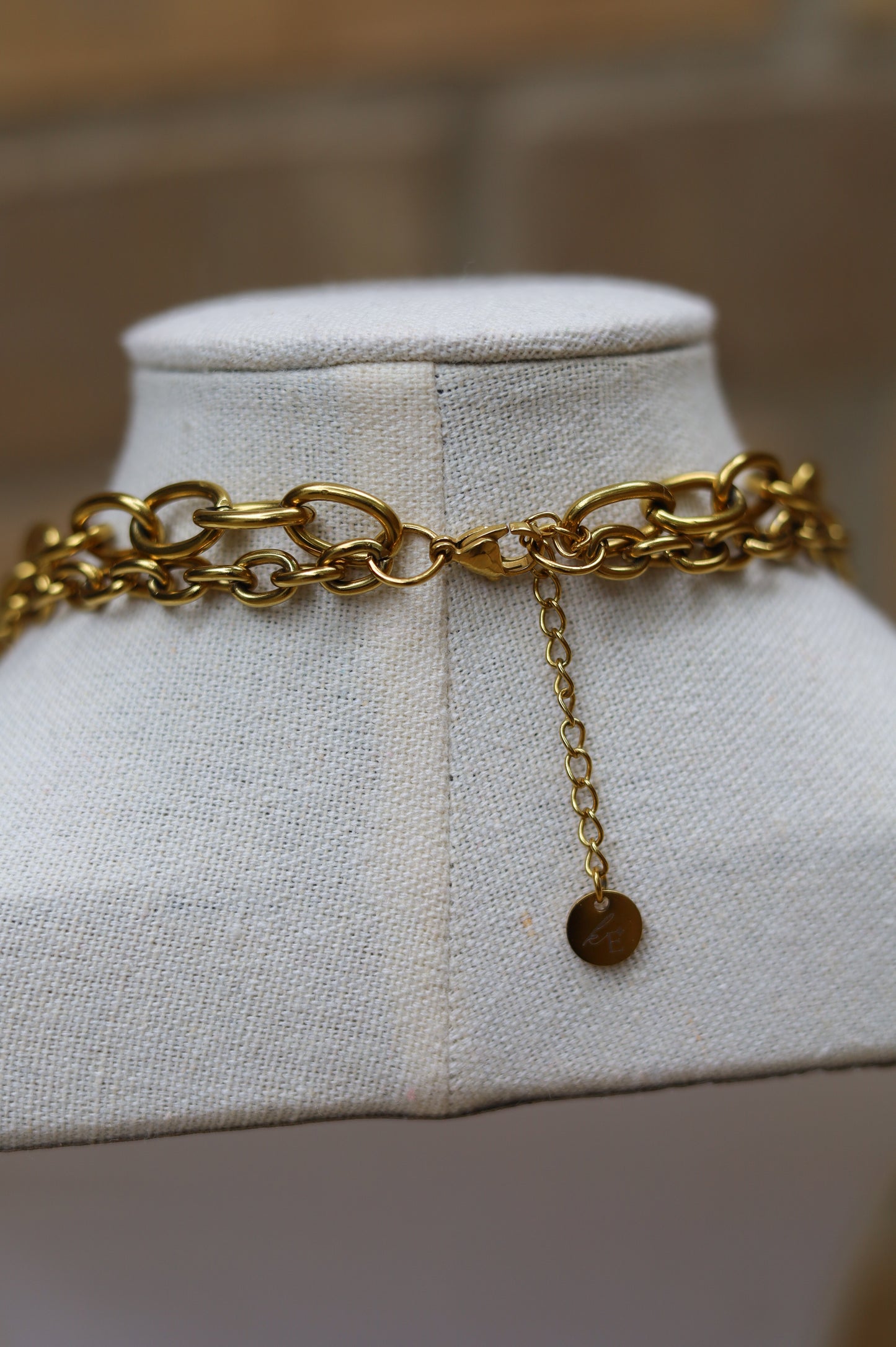 Vintage Gold Layered Coin Necklace II