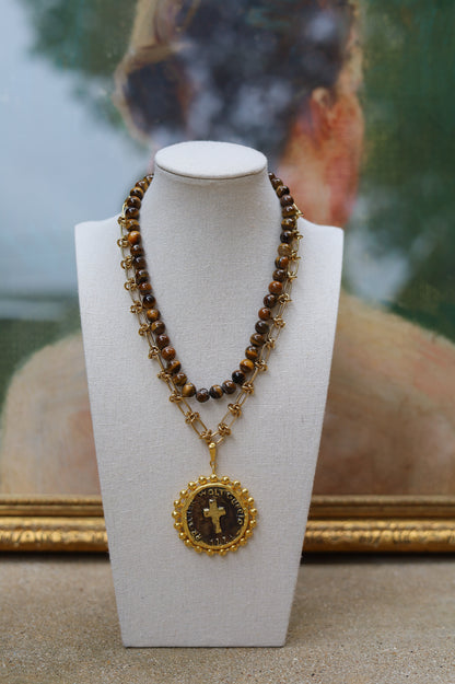 Vintage Tiger’s Eye Necklace