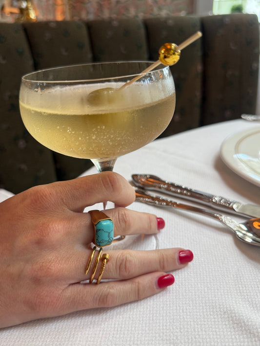 Turquoise Rock Ring