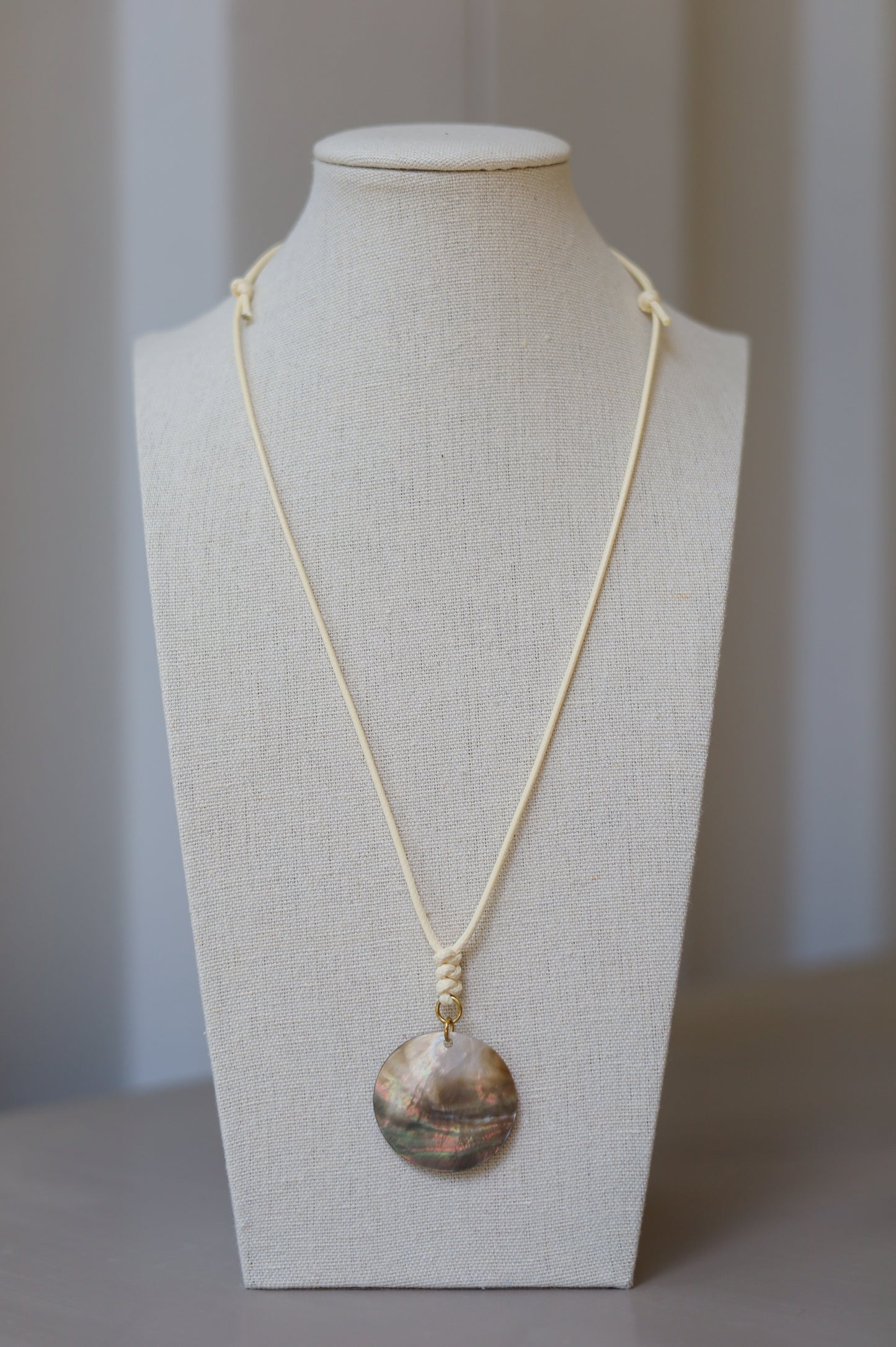Cream Cord with Shell