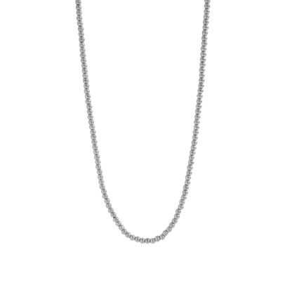 Silver Beaded Necklace