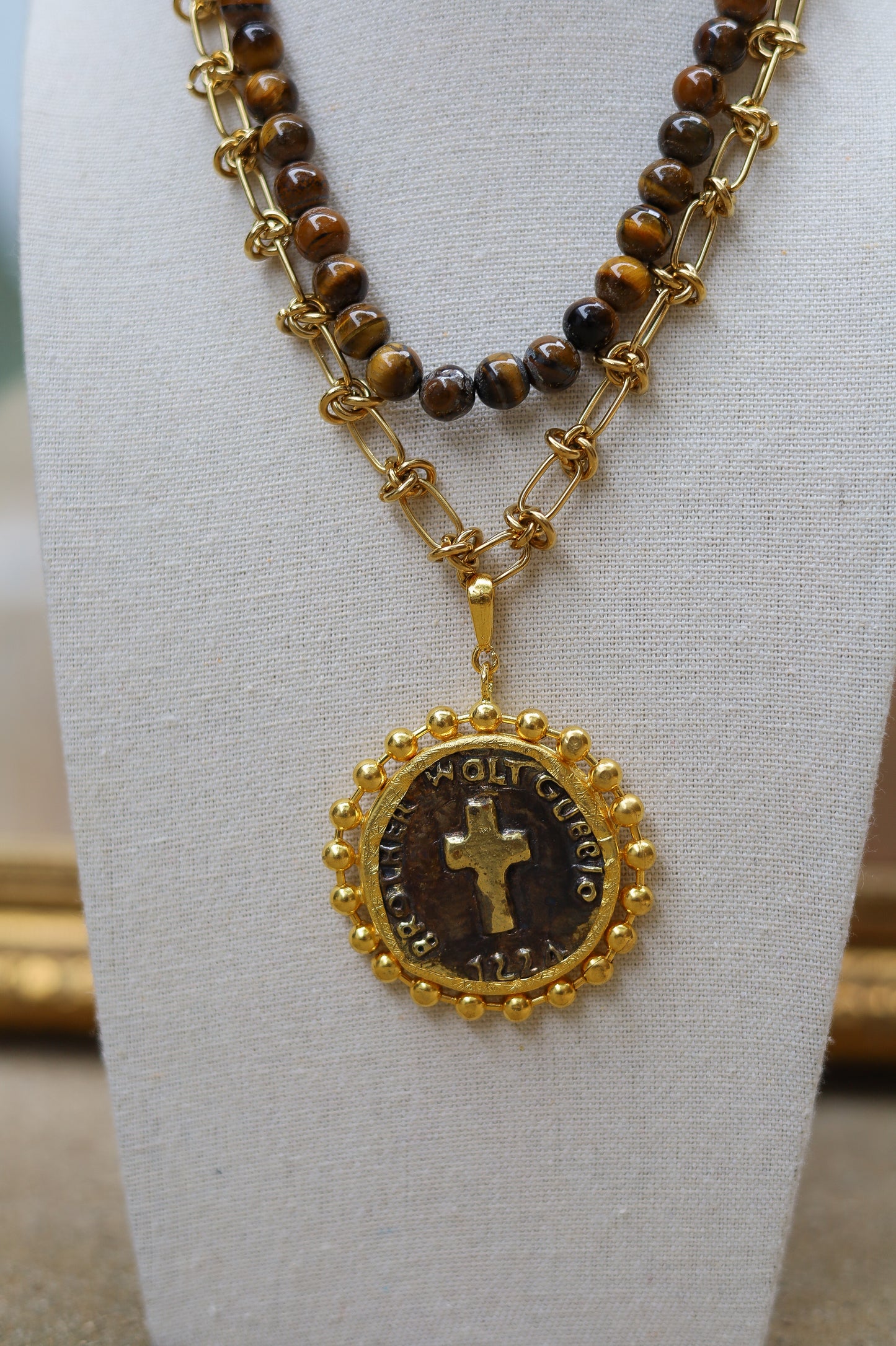 Vintage Tiger’s Eye Necklace