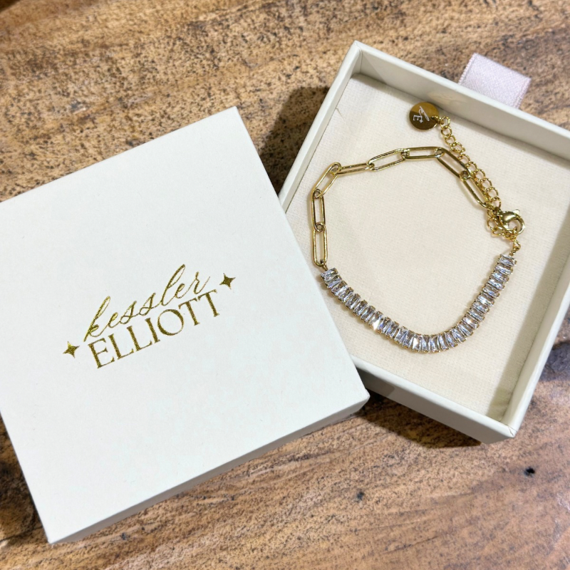 Paperclip | Baguette Bracelet