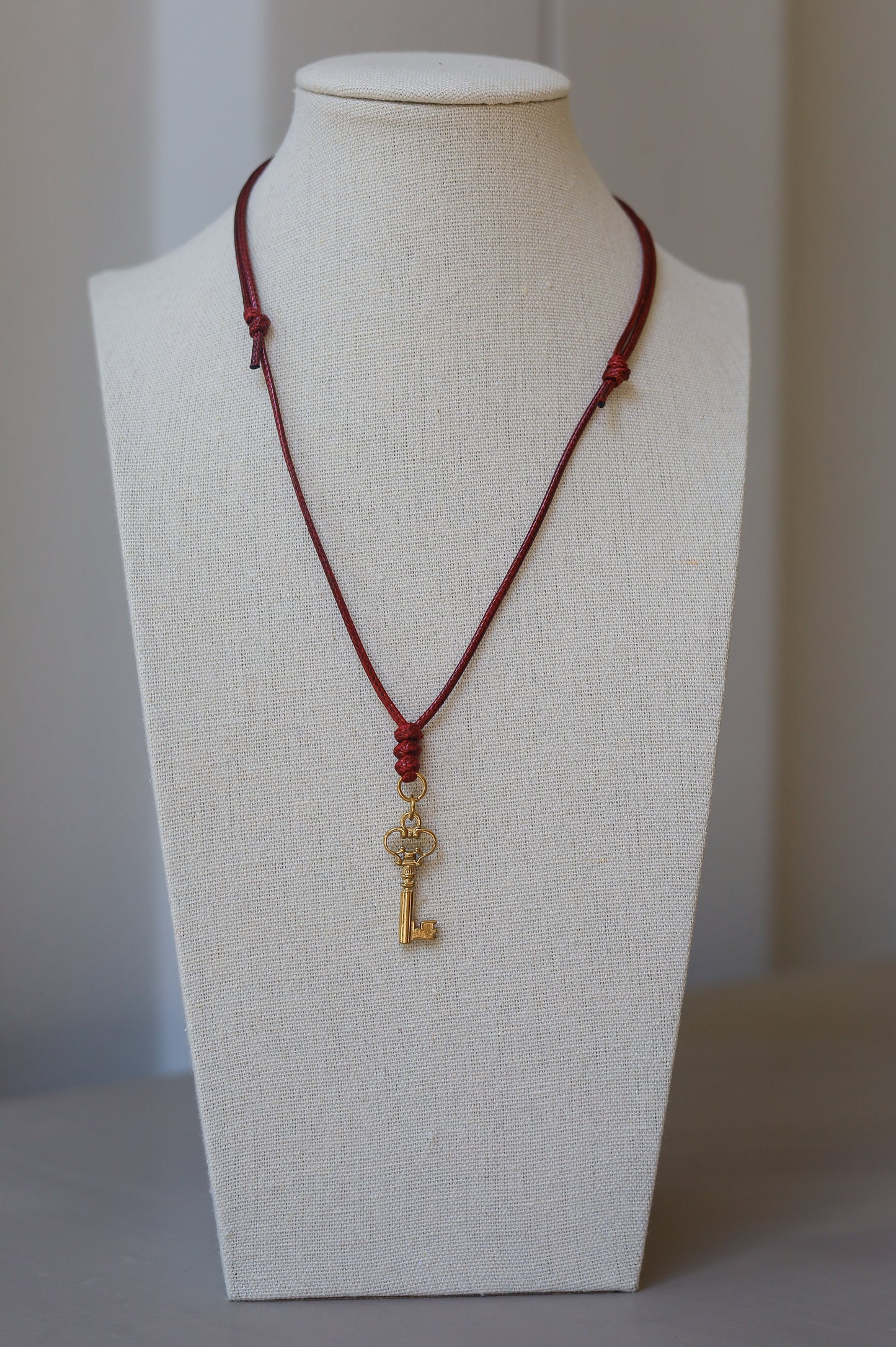 Oxblood Cord with Key