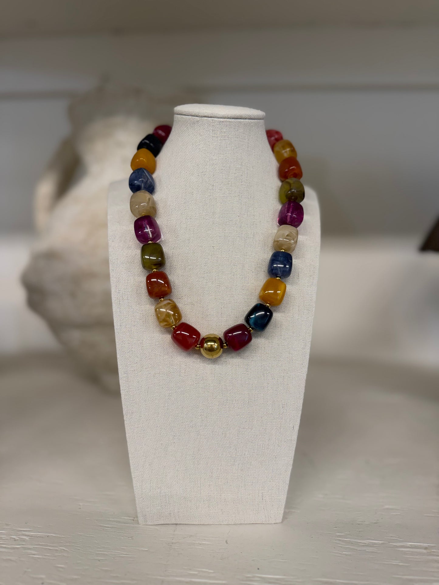 Chunky Beaded Necklace
