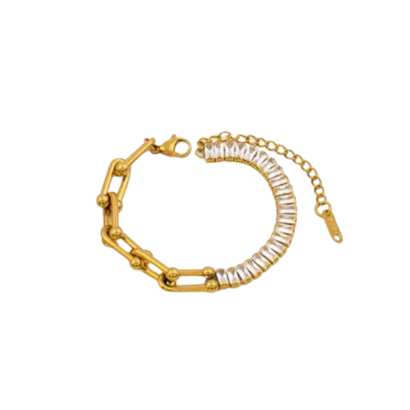 Ballin’ | Baguette Bracelet
