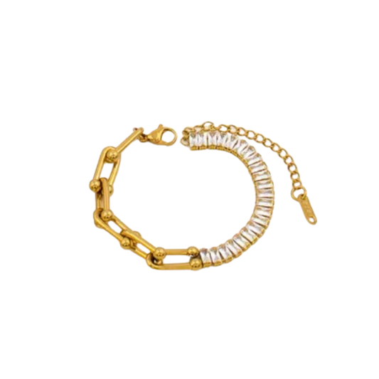 Ballin’ | Baguette Bracelet