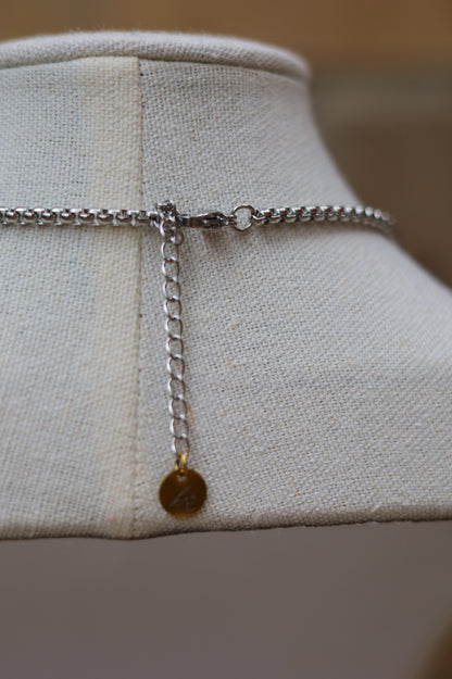 Vintage Two-Toned Coin Necklace