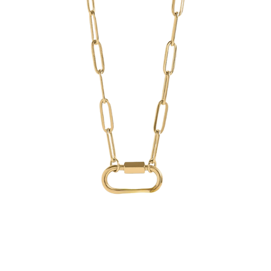 Paperclip Carabiner Chain