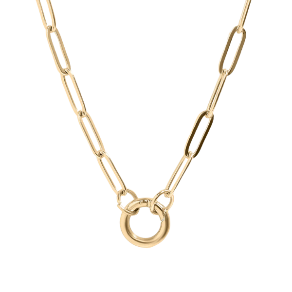 Paperclip Charm Keeper Chain