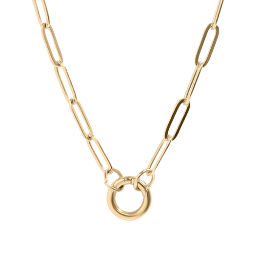 Paperclip Charm Keeper Chain