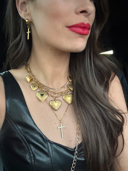 Locket Charm Necklace