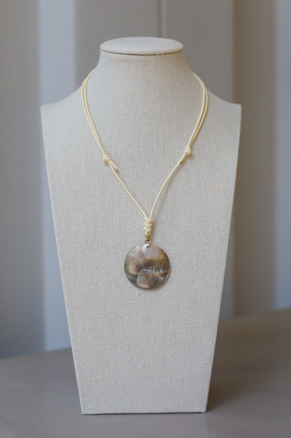 Cream Cord with Shell
