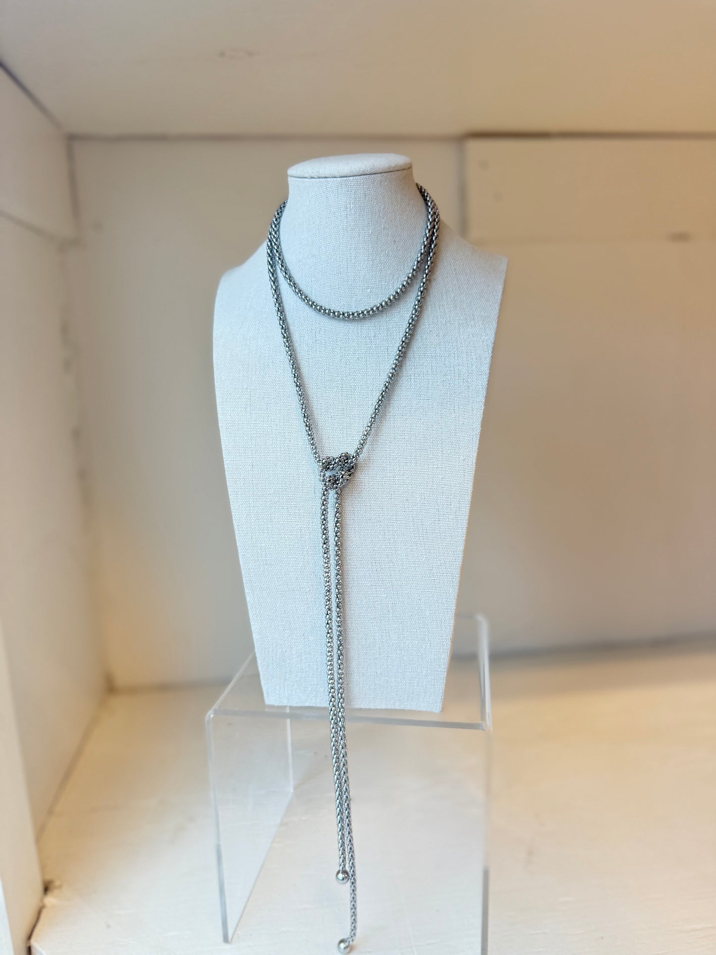 Long Wrap Necklace