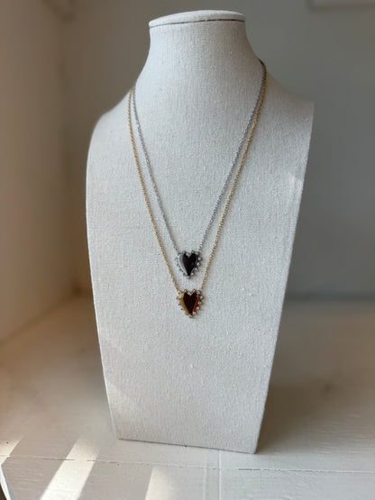 Heartburst Pendant Necklace