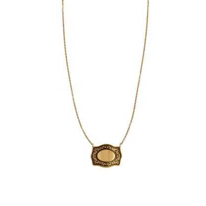 Buckle Pendant Necklace