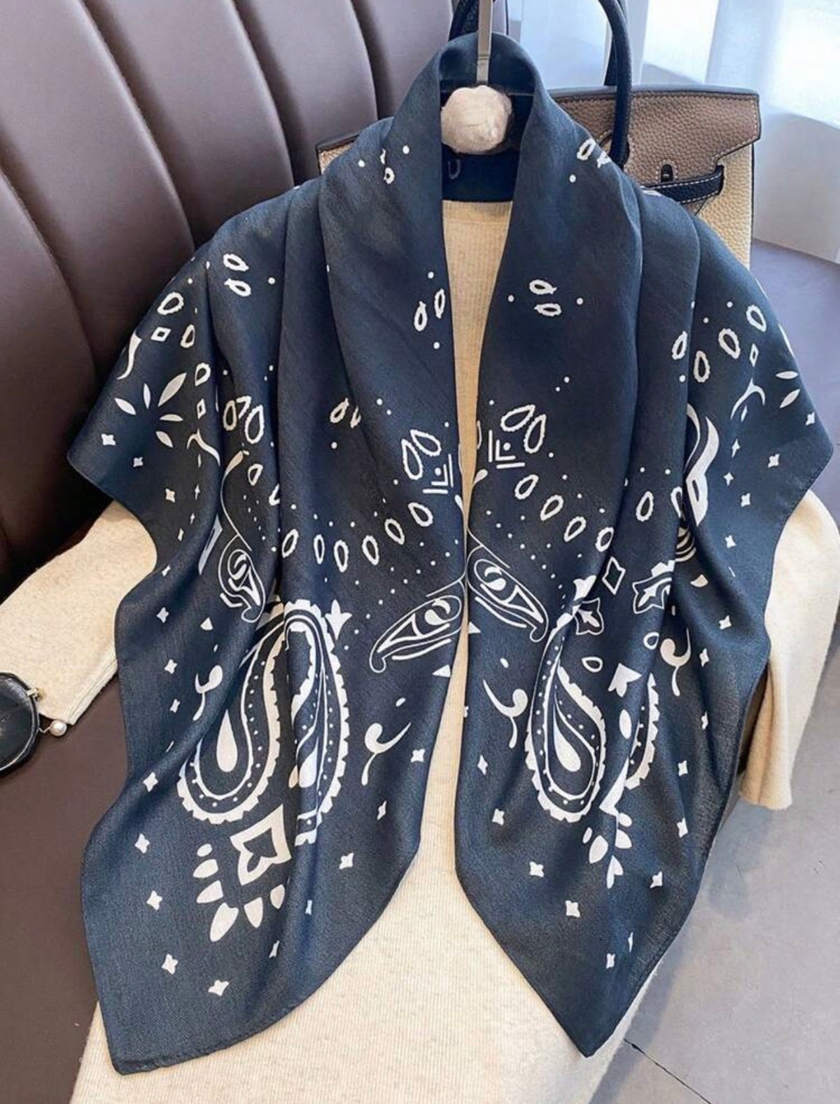 Oversized Bandana Scarf