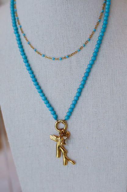 Turquoise Confetti Necklace