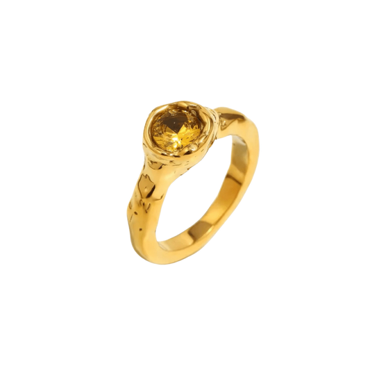 Caramel Stone Ring