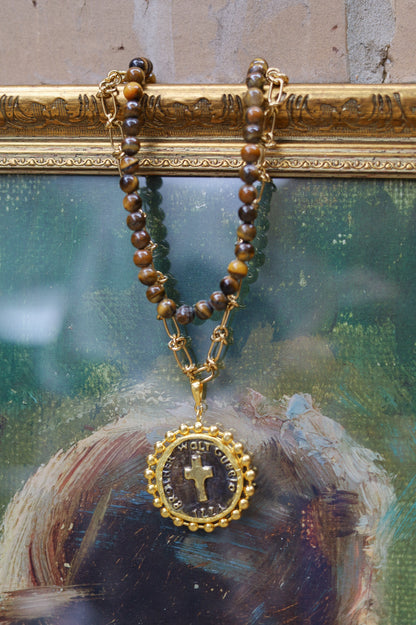 Vintage Tiger’s Eye Necklace