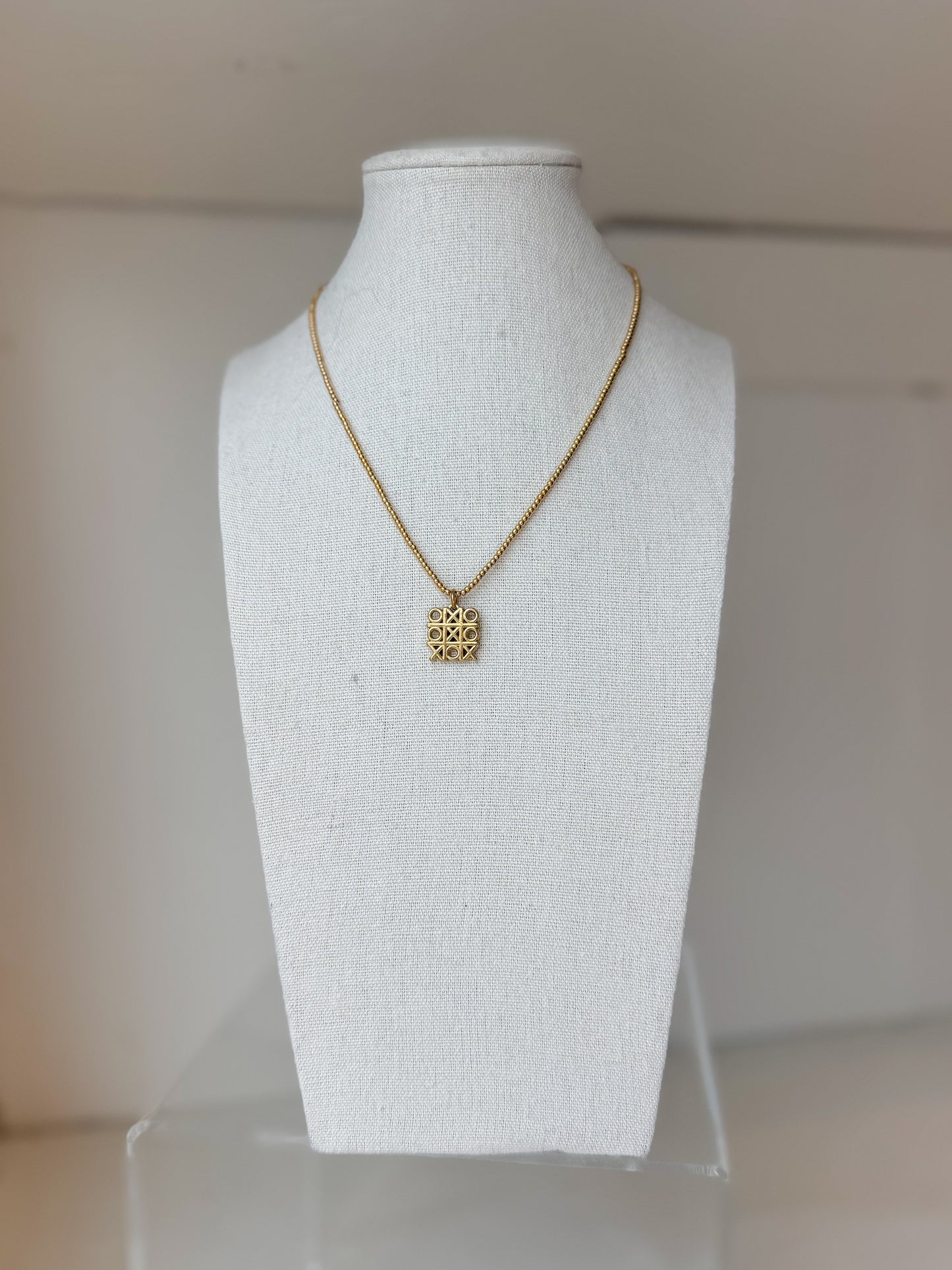 X’s & O’s Beaded Necklace